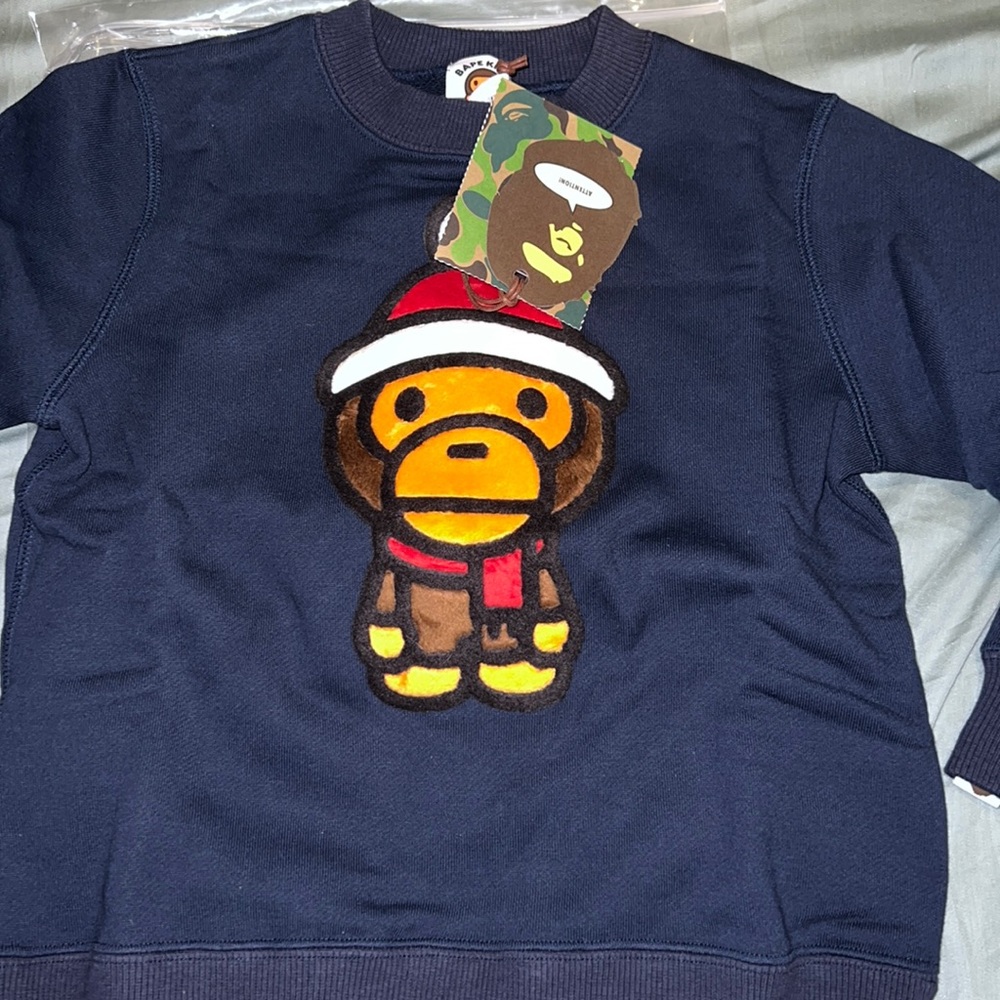 Boys Bape Christmas Sweater